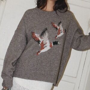Women's Mallard Duck Sweater